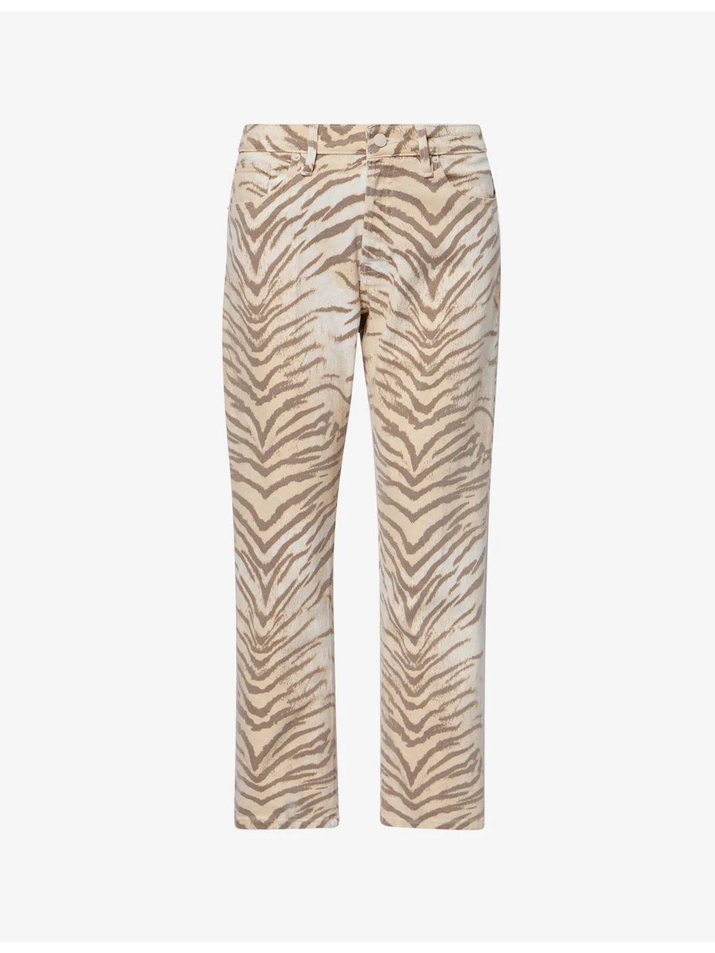Vintage Straight-Leg Ankle Denim Jeans - 1