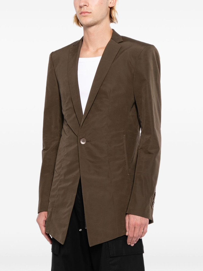 V-neck single-breasted blazer 3