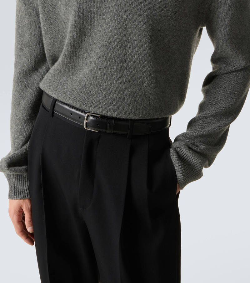 The Row Classic leather belt outlook