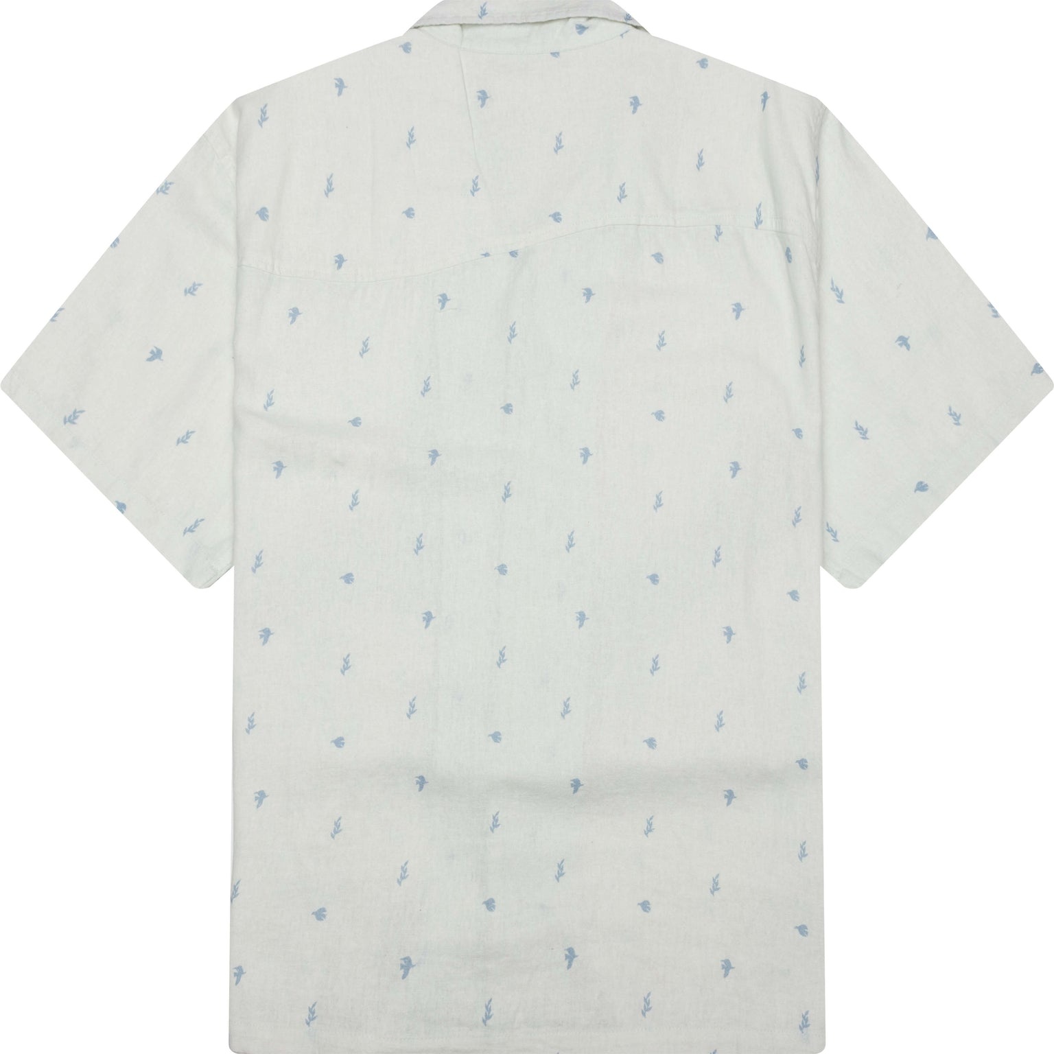 DOVES LINEN BUTTON-UP - WHITE - 2