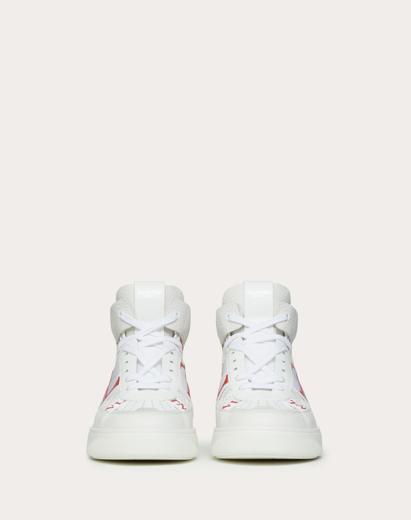 MID-TOP CALFSKIN VL7N SNEAKER WITH BANDS 4