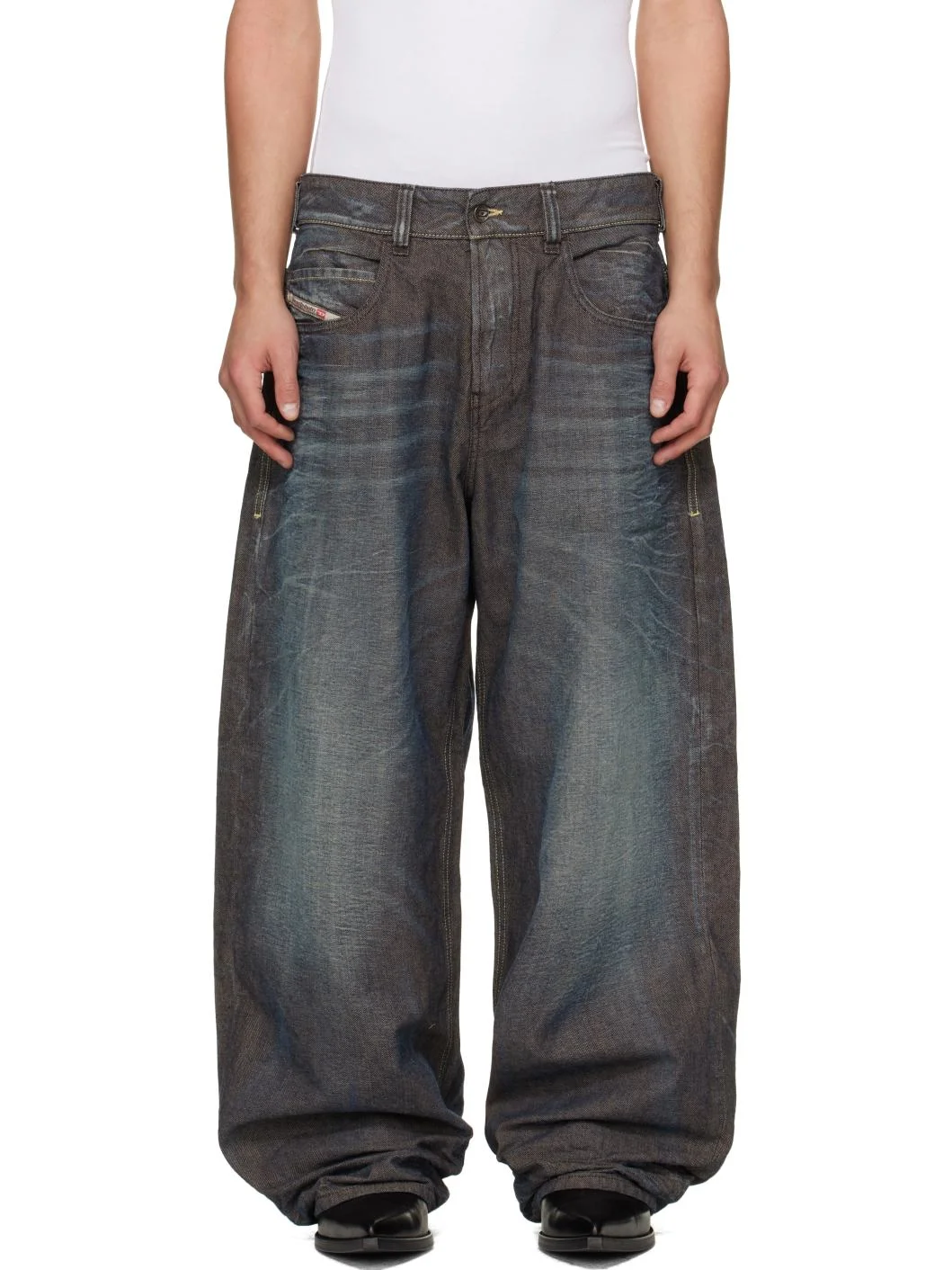 Blue & Black 1997 D-Enim-M Jeans - 1