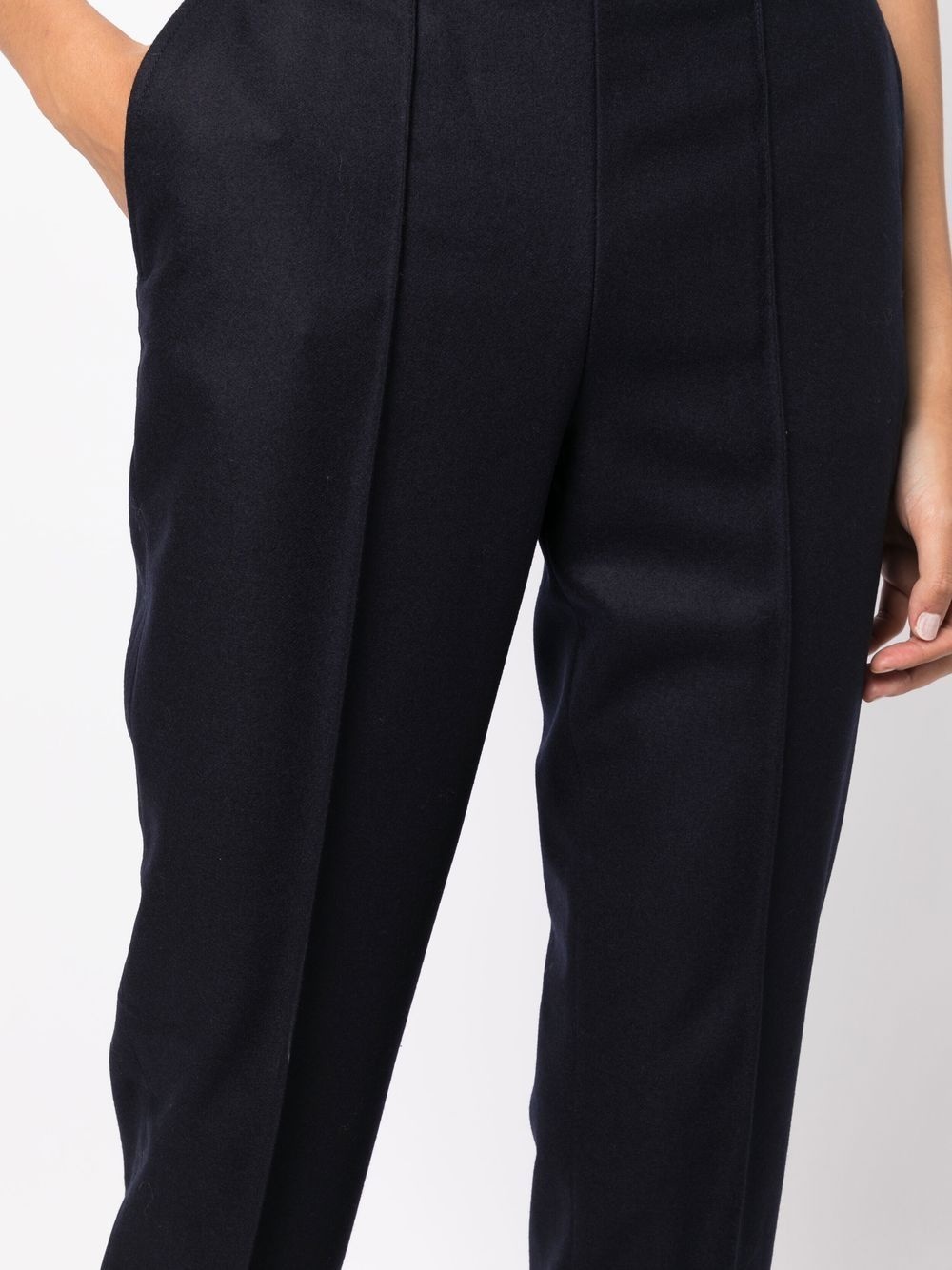 virgin wool tailored trousers - 5