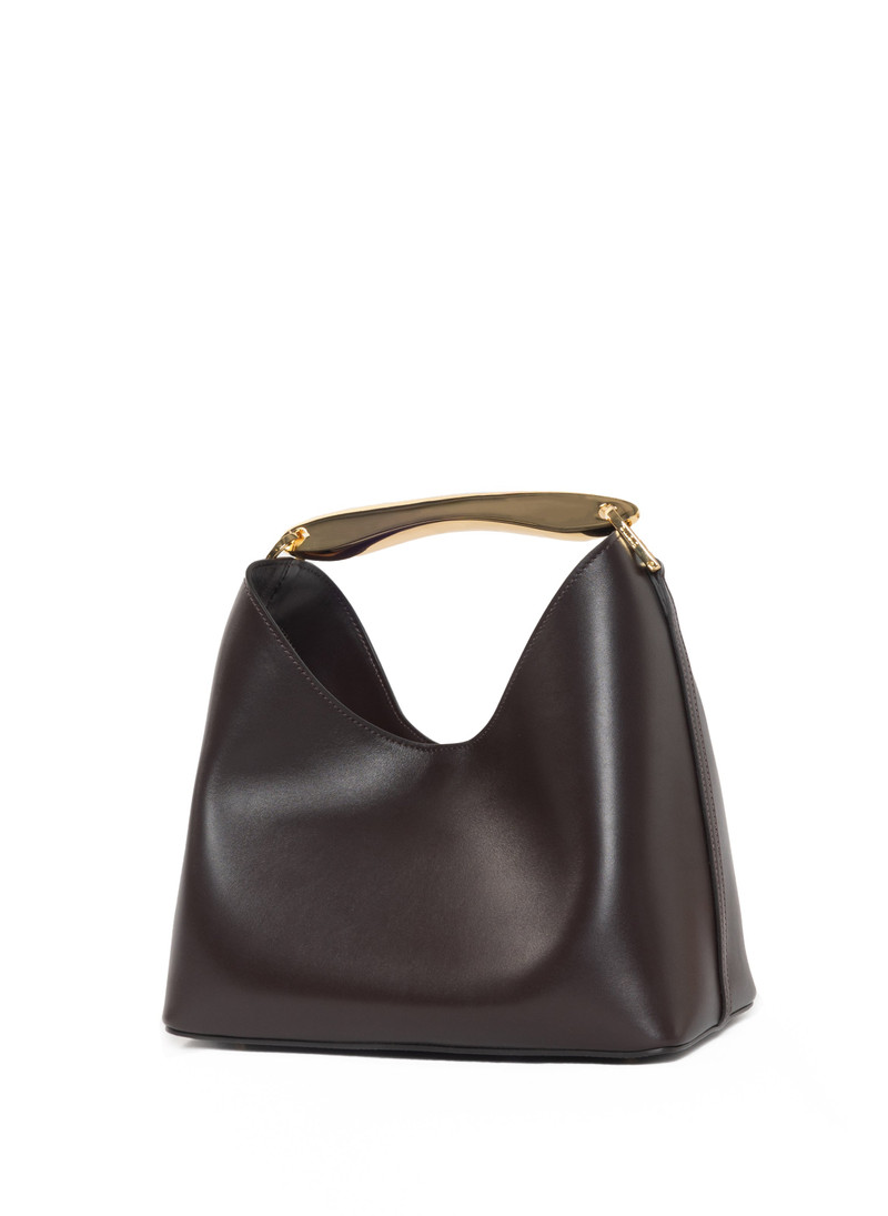 Elleme Small Boomerang Leather Tabacco outlook
