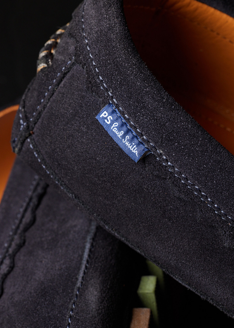 Dark Navy Suede 'Jenson' Loafers 7