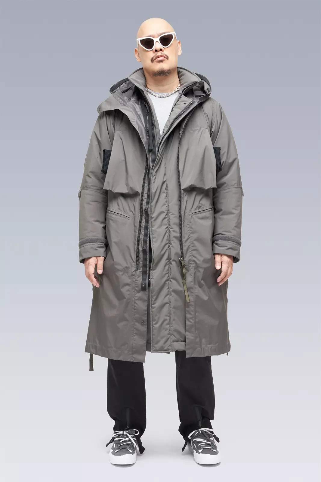 J93-GTPL 2L Gore-Tex Paclite Plus Parka Backer Gray - 1