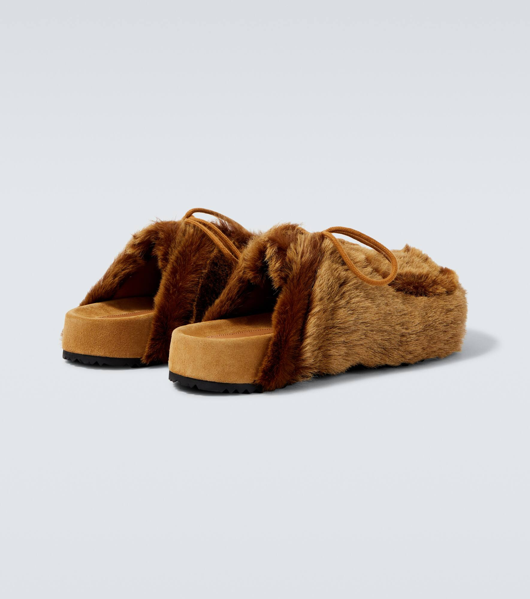 Shearling clogs - 5