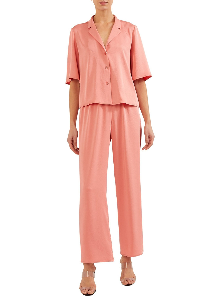 LAPOINTE Satin Elastic Waist Pant outlook