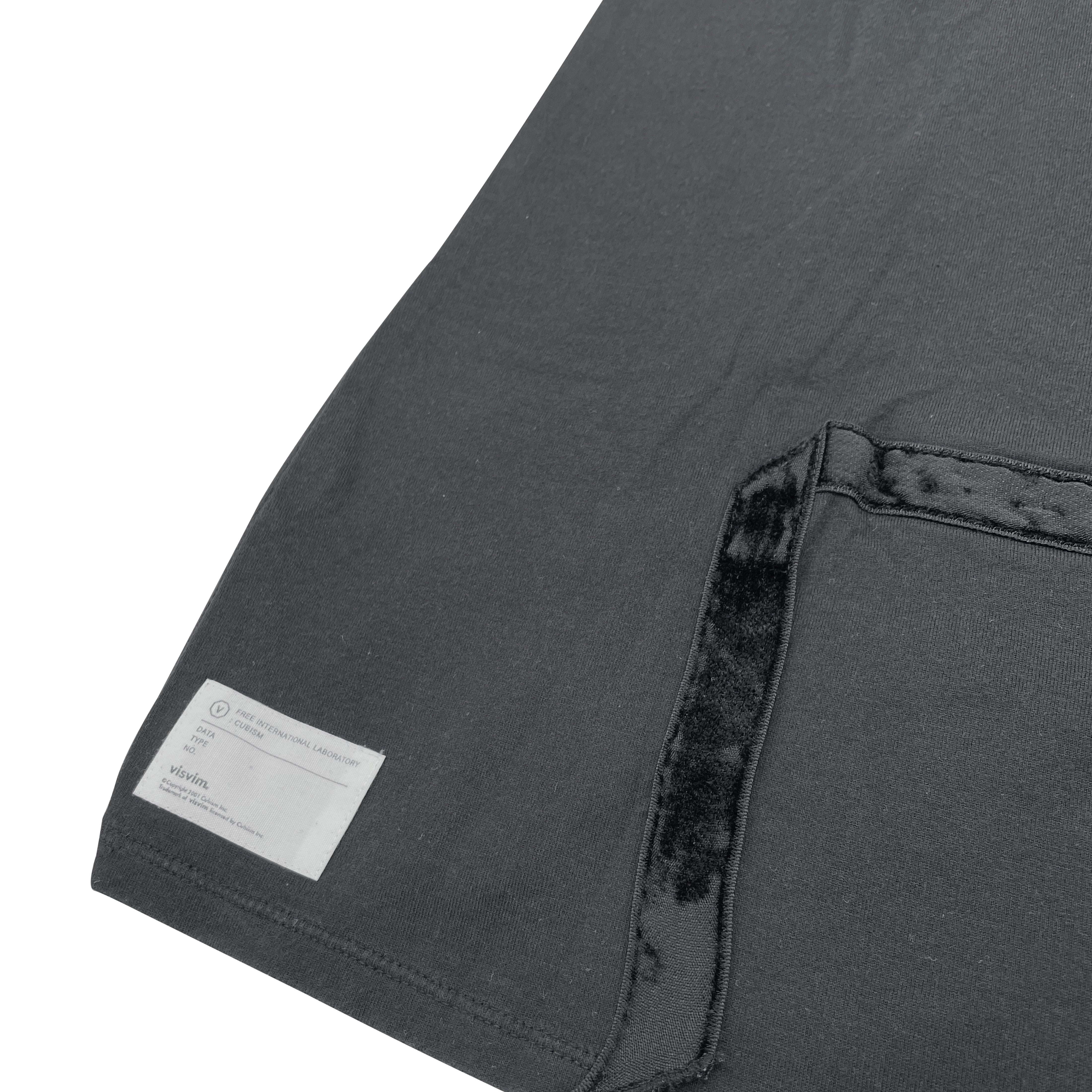 Visvim Velour Detail T-Shirt - Black - 9