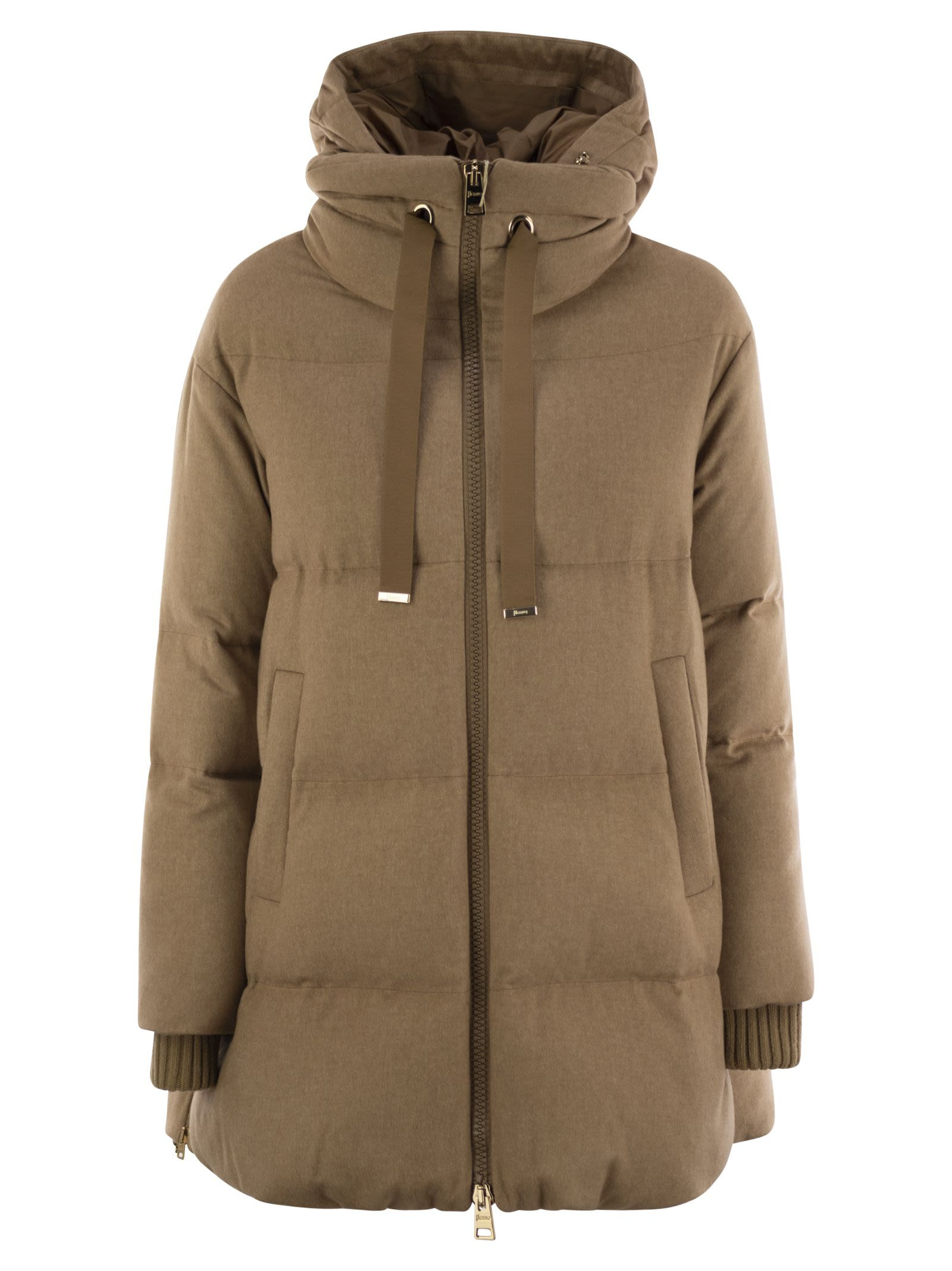 Herno Women Silk And Cashmere Down Jacket - 1