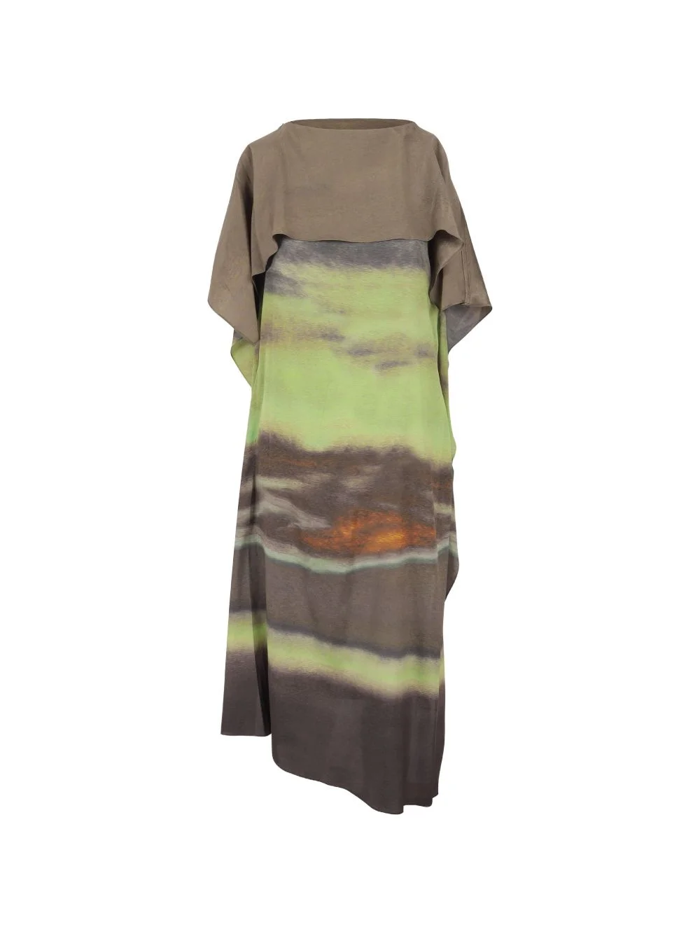 Durango abstract-print kaftan midi dress - 1