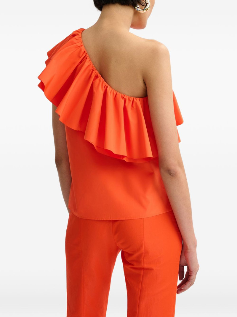 ruffled asymmetric blouse 6