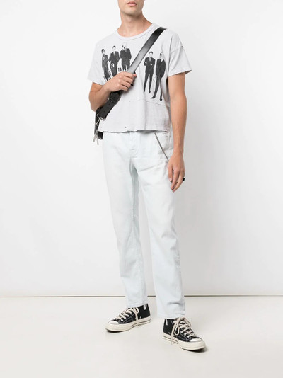 Enfants Riches Déprimés bleach-wash tapered-leg jeans outlook