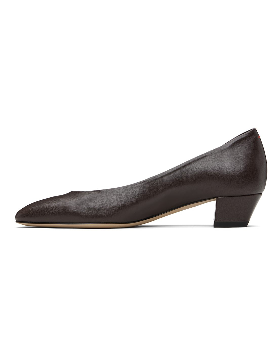 Brown Helia Low-Cut Heels - 3