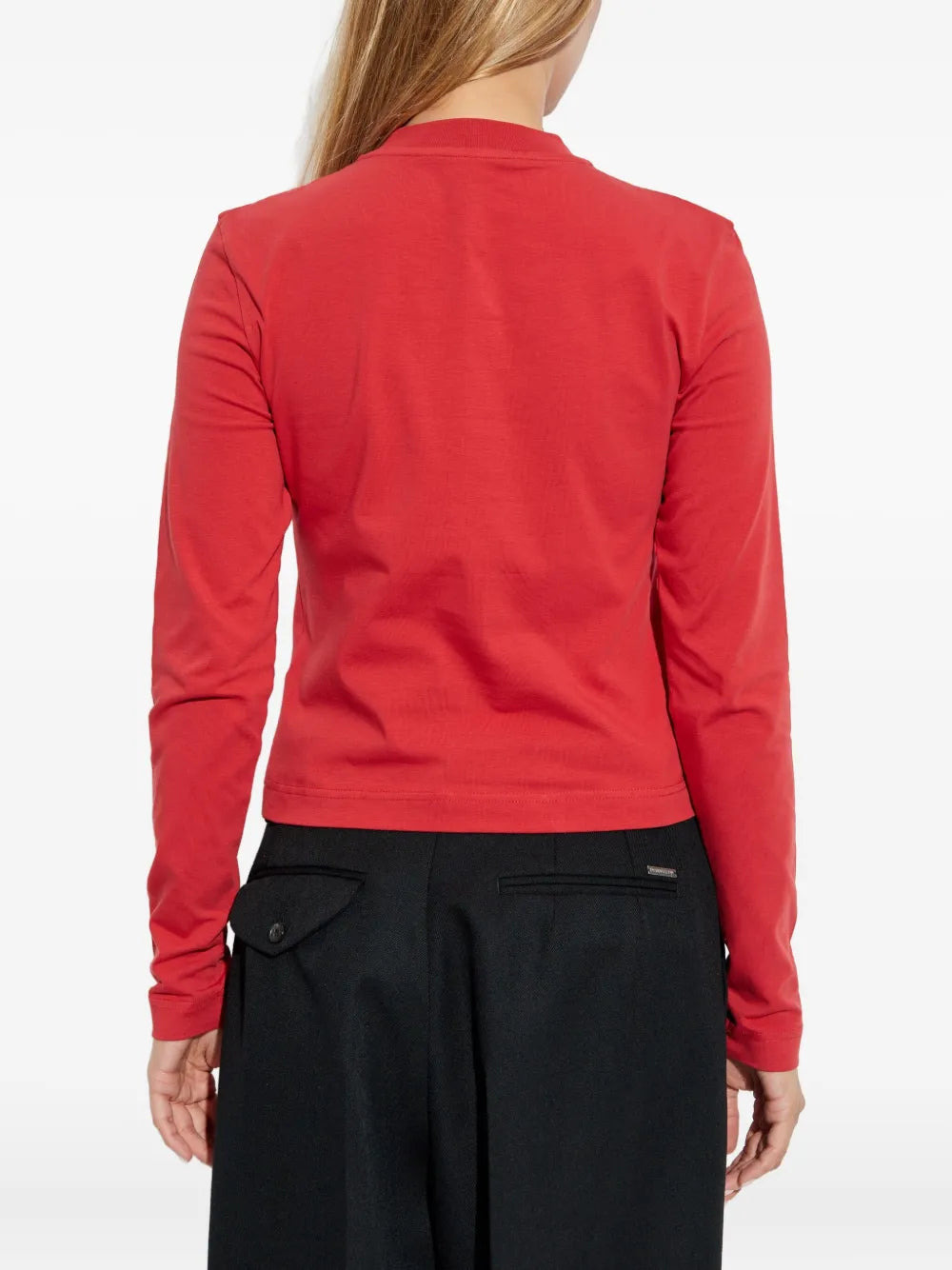 Jacquemus Women Long-Sleeved T-Shirt With Applique - 4