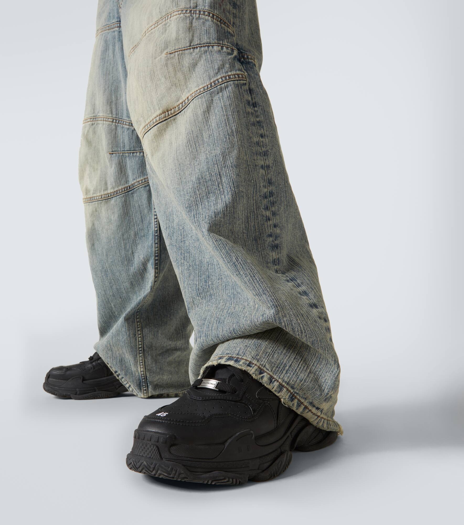 George V wide-leg jeans - 5