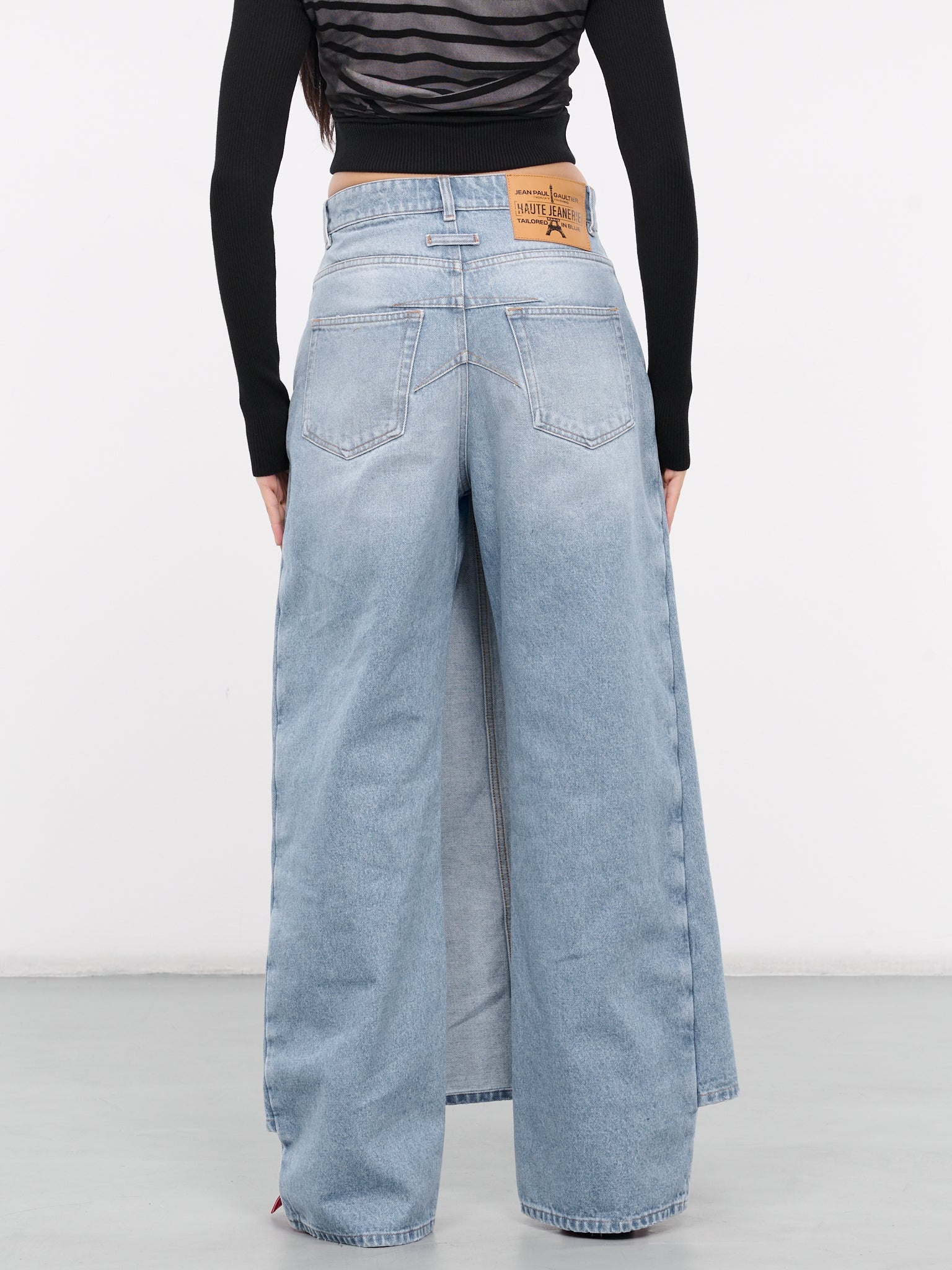 Denim Pants Skirt - 3