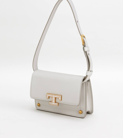 Tod's LEATHER T TIMELESS BELT BAG MICRO - VALENTINE'S DAY EDITION - WHITE outlook