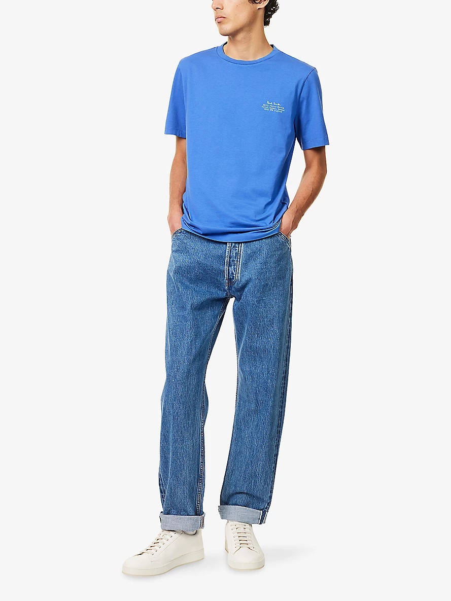 Graphic-Print Relaxed-Fit Cotton-T-Shirt - 2
