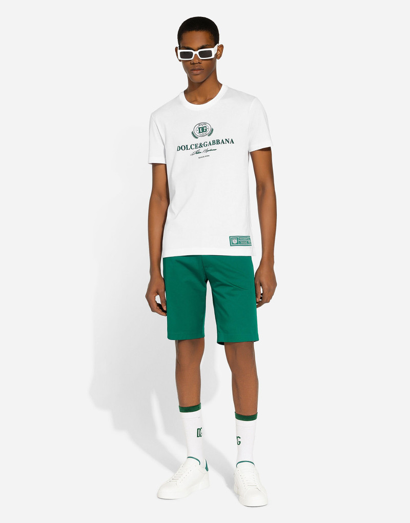 Dolce & Gabbana Cotton T-shirt with logo print outlook