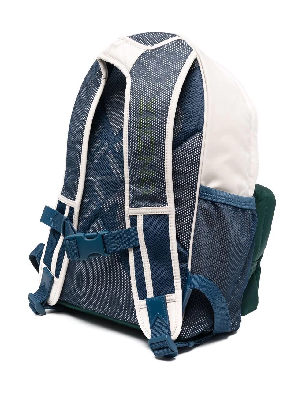 colour-block panelled backpack - 3