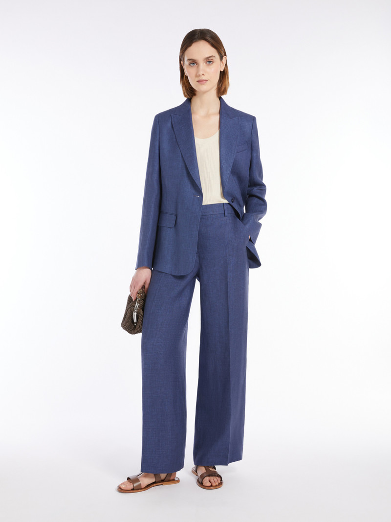 WEEKEND Max Mara NALUT Washed linen blazer outlook