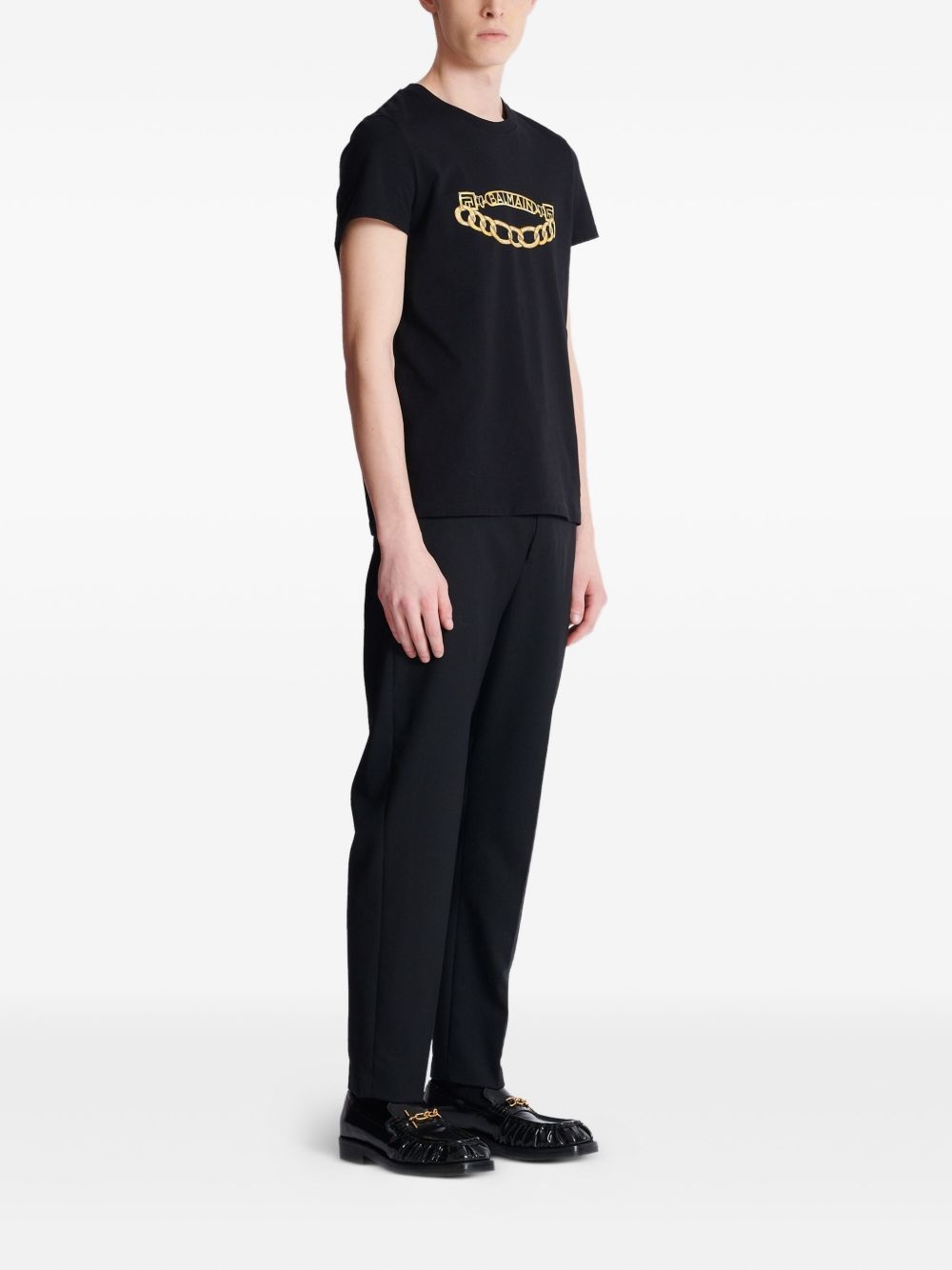 Chaînes-print T-shirt - 3