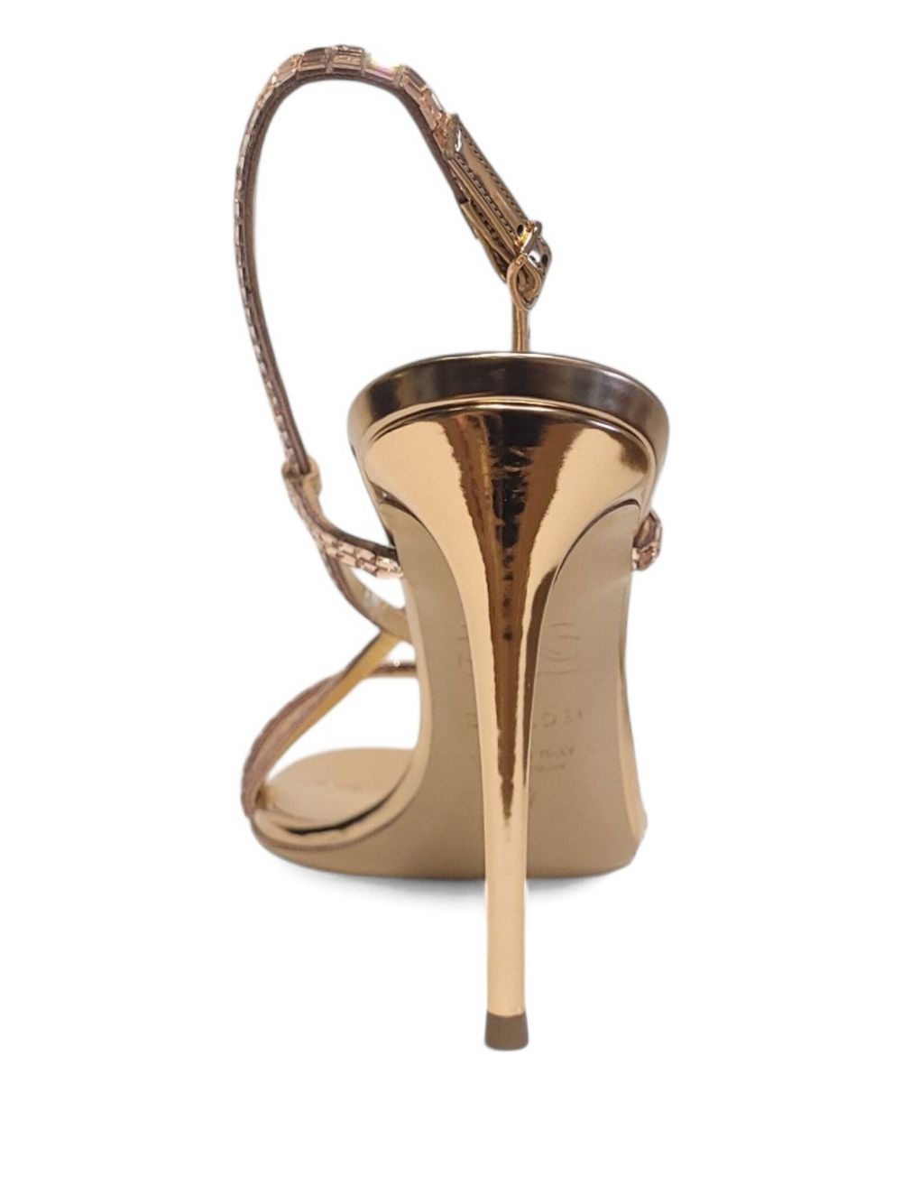 100mm crystal-embellished slingback sandals - 3