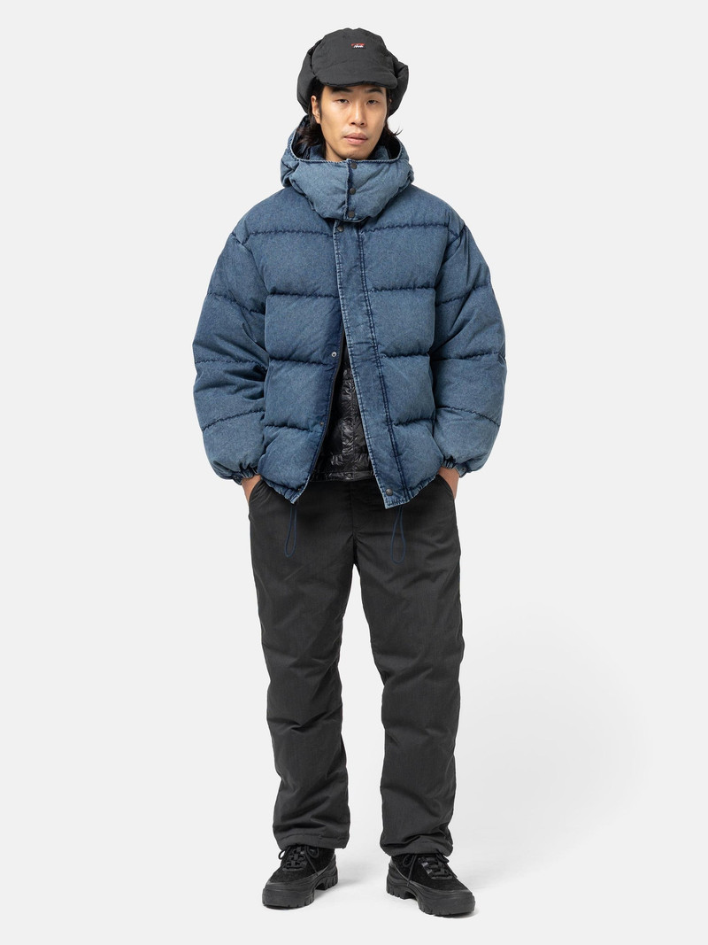 NANGA Hinoc Ripstop Down Pants Black outlook