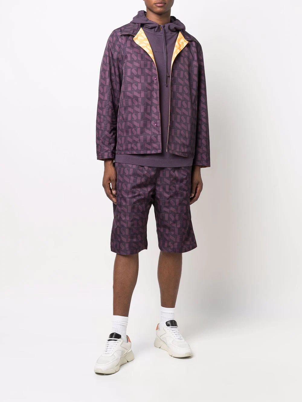 reversible monogram jacket - 6