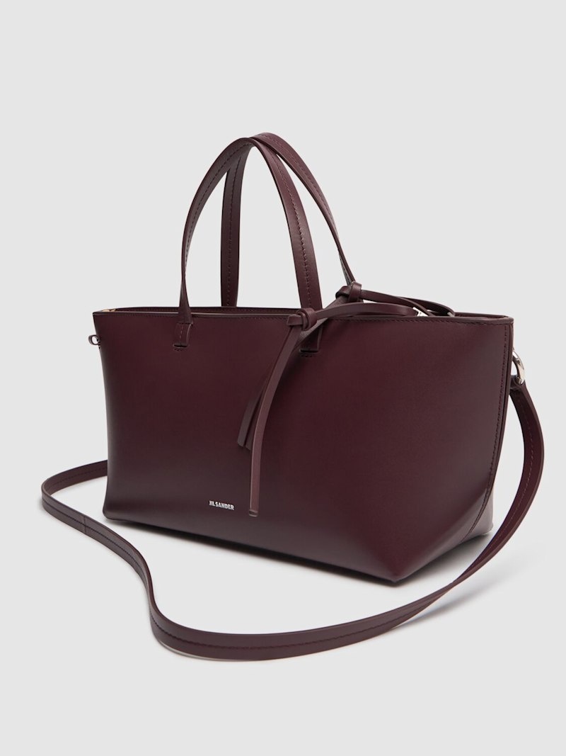 Small Bateau smooth leather bag - 2