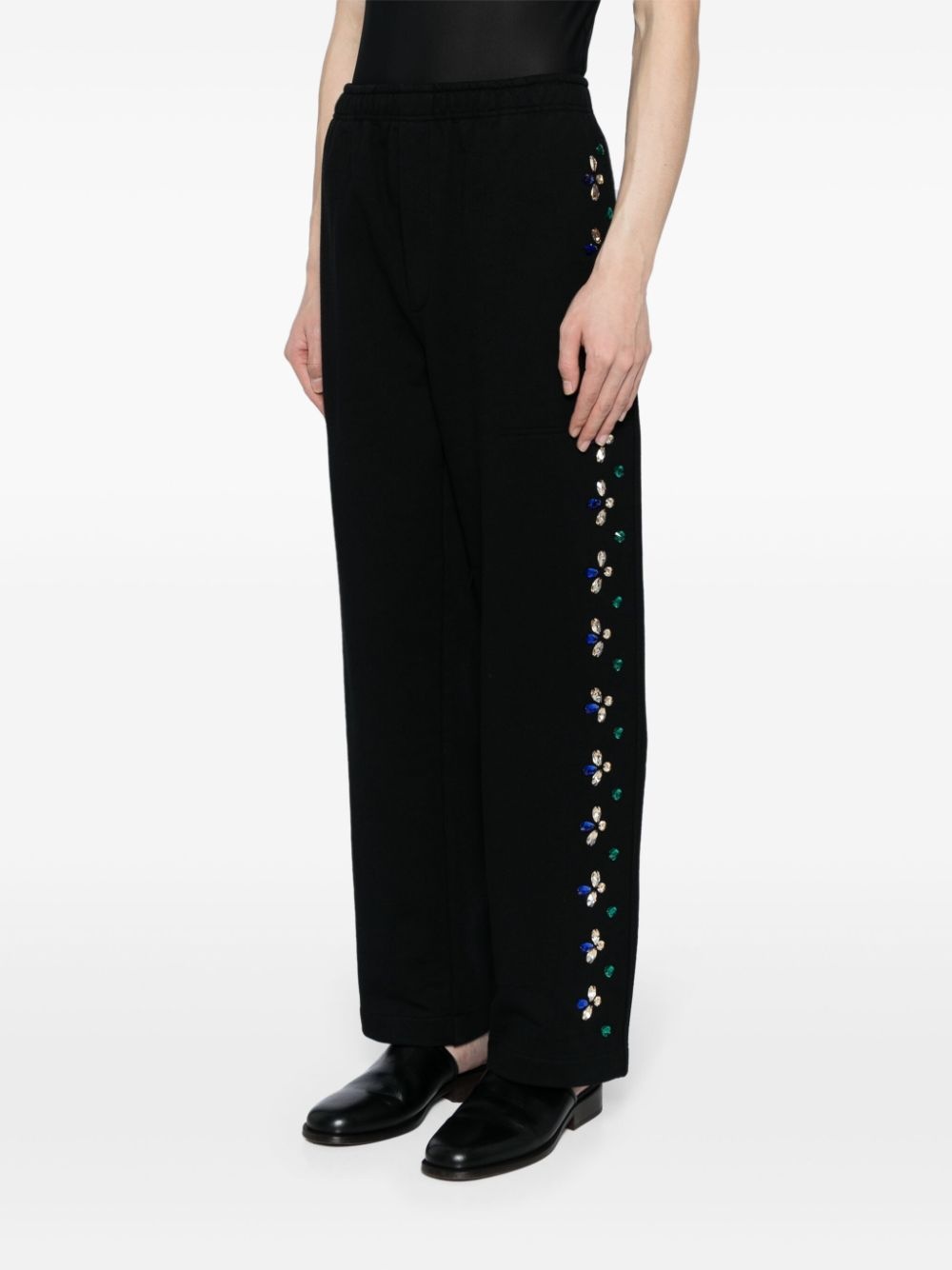 Concord beaded cotton trousers - 3