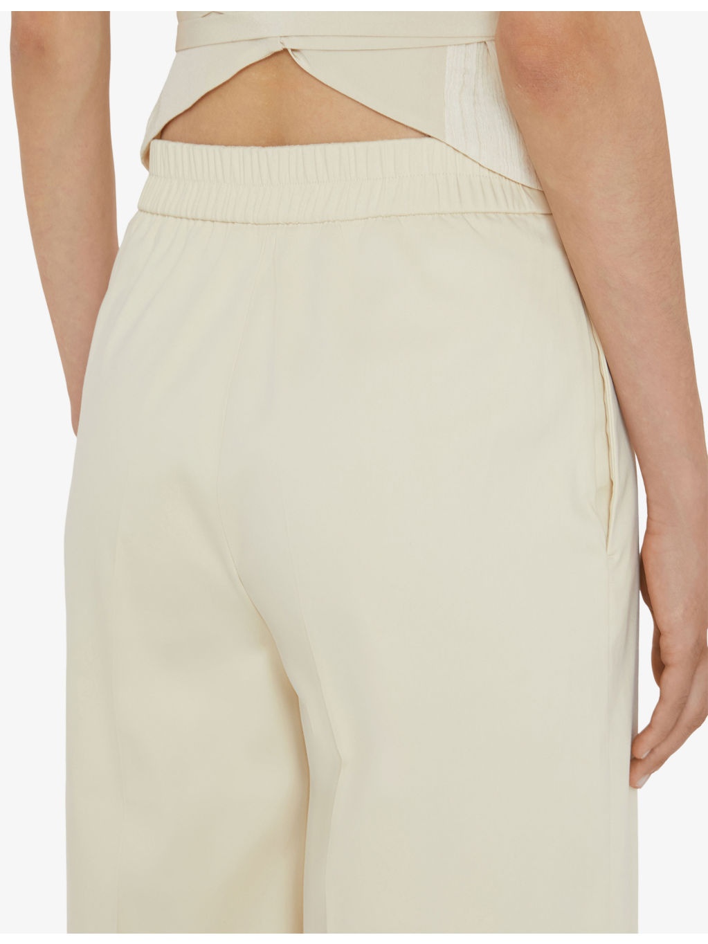 Temple Cropped Stretch-Gabardine Trousers - 4