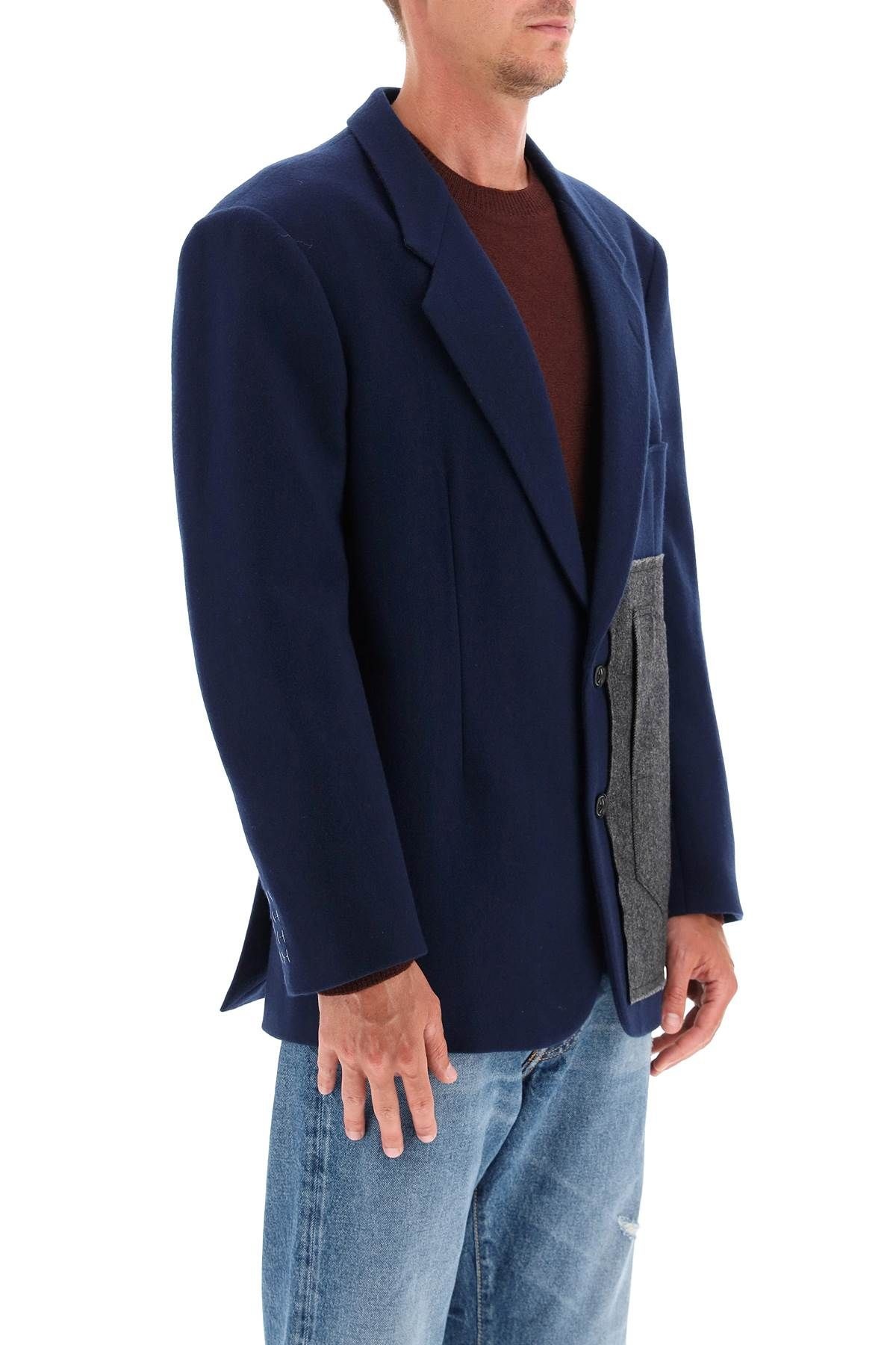 'MEMORY OF' WOOL BLEND JACKET - 3