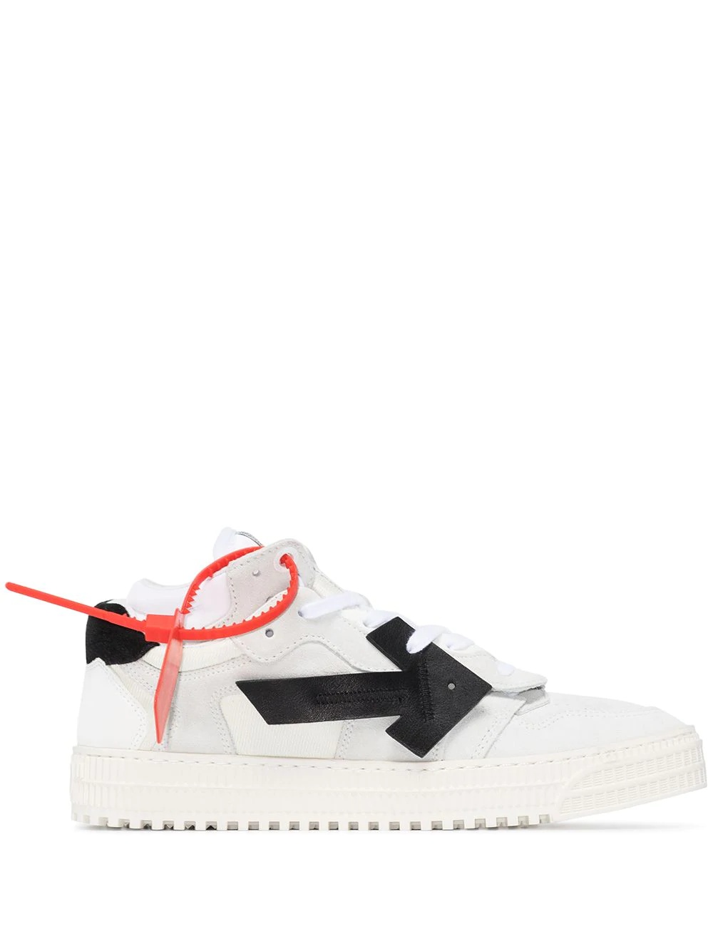 3.0 arrow appliqué mid-top sneakers - 1