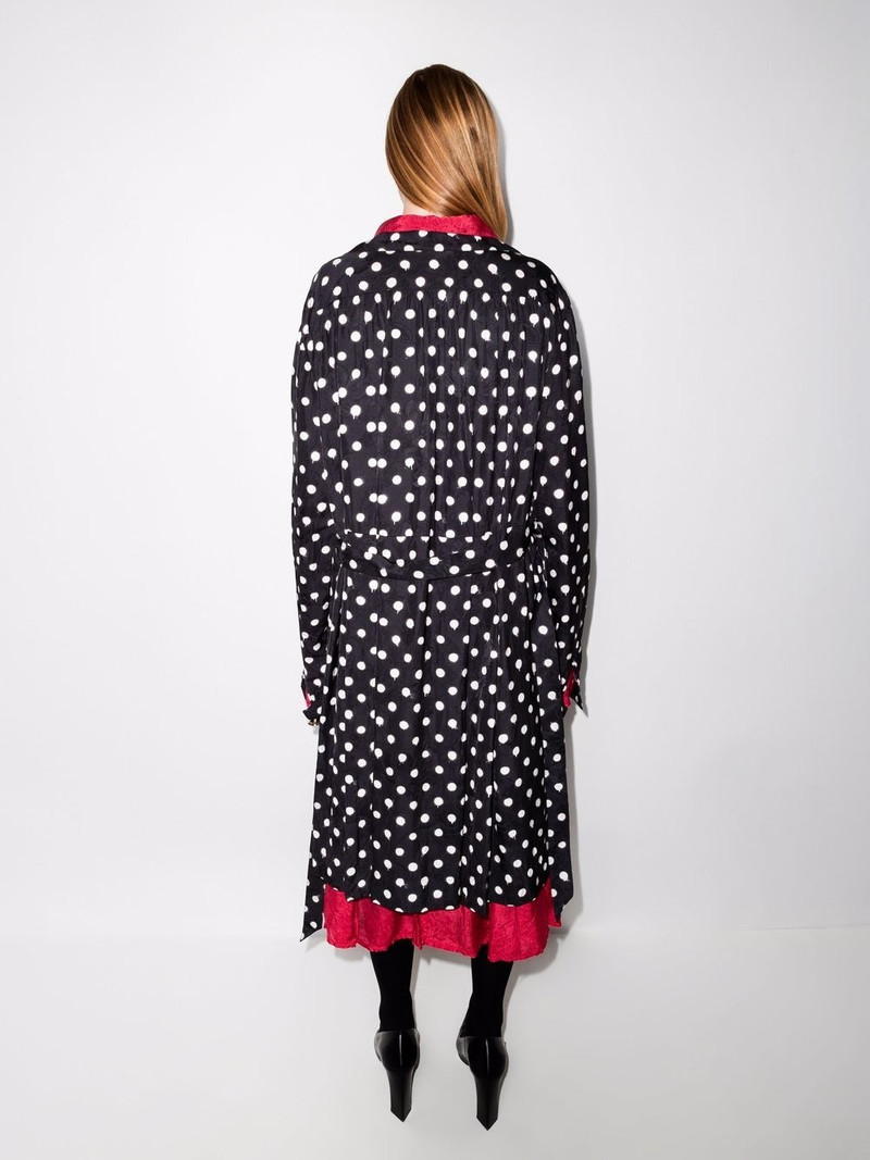 reversible belted polka dot dress 1
