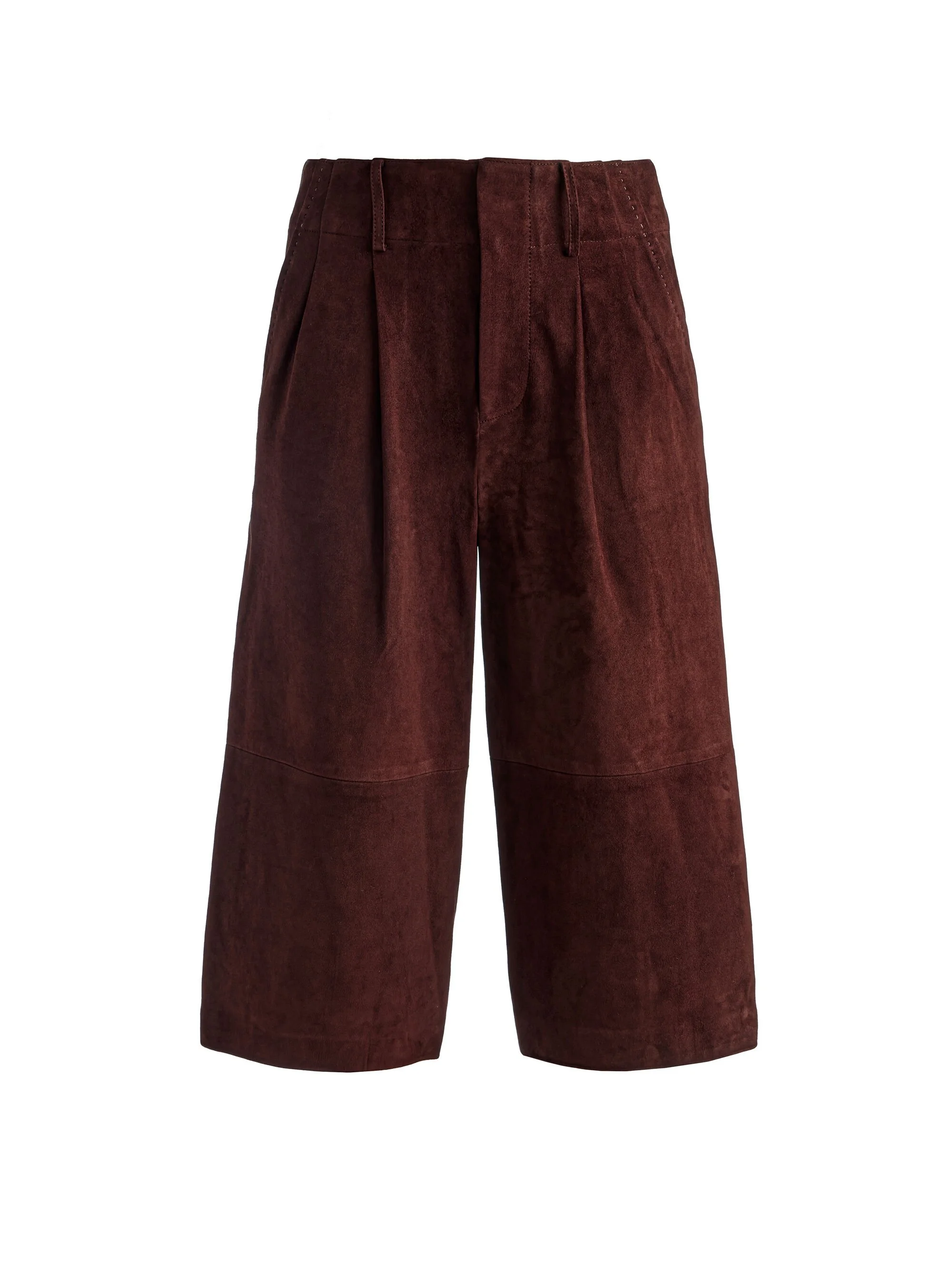 ELOISE SUEDE GAUCHO PANT - 1