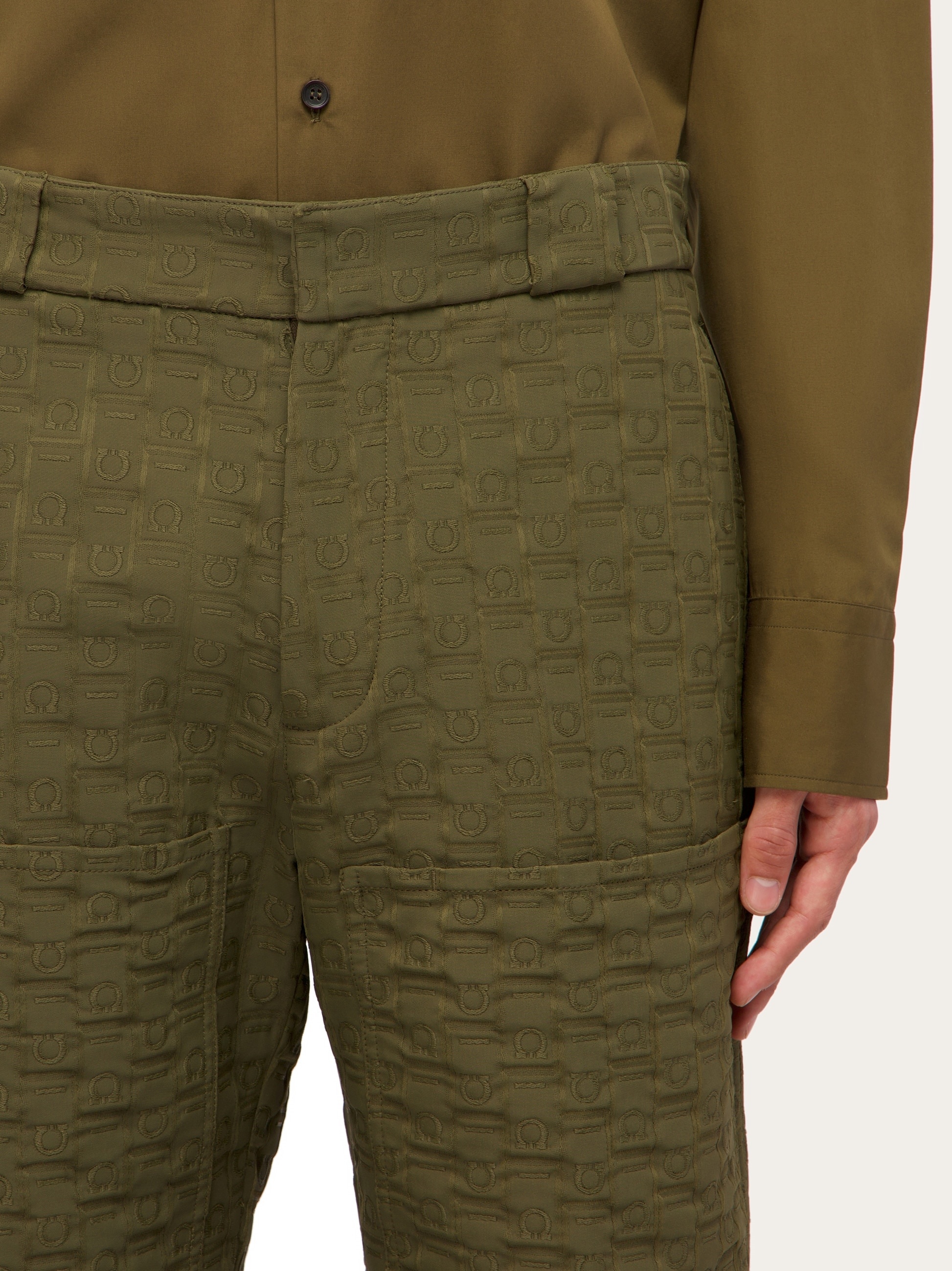 Ferragamo Monogram trouser - 5
