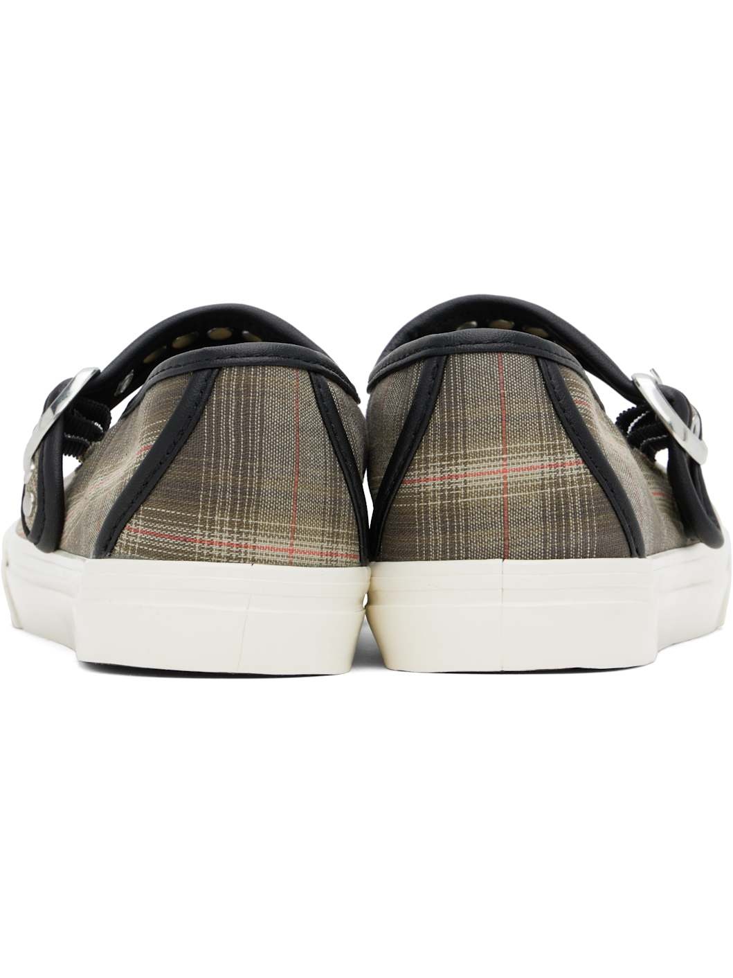 Khaki LX Mary Jane Lo Pro Ballerina Flats - 2