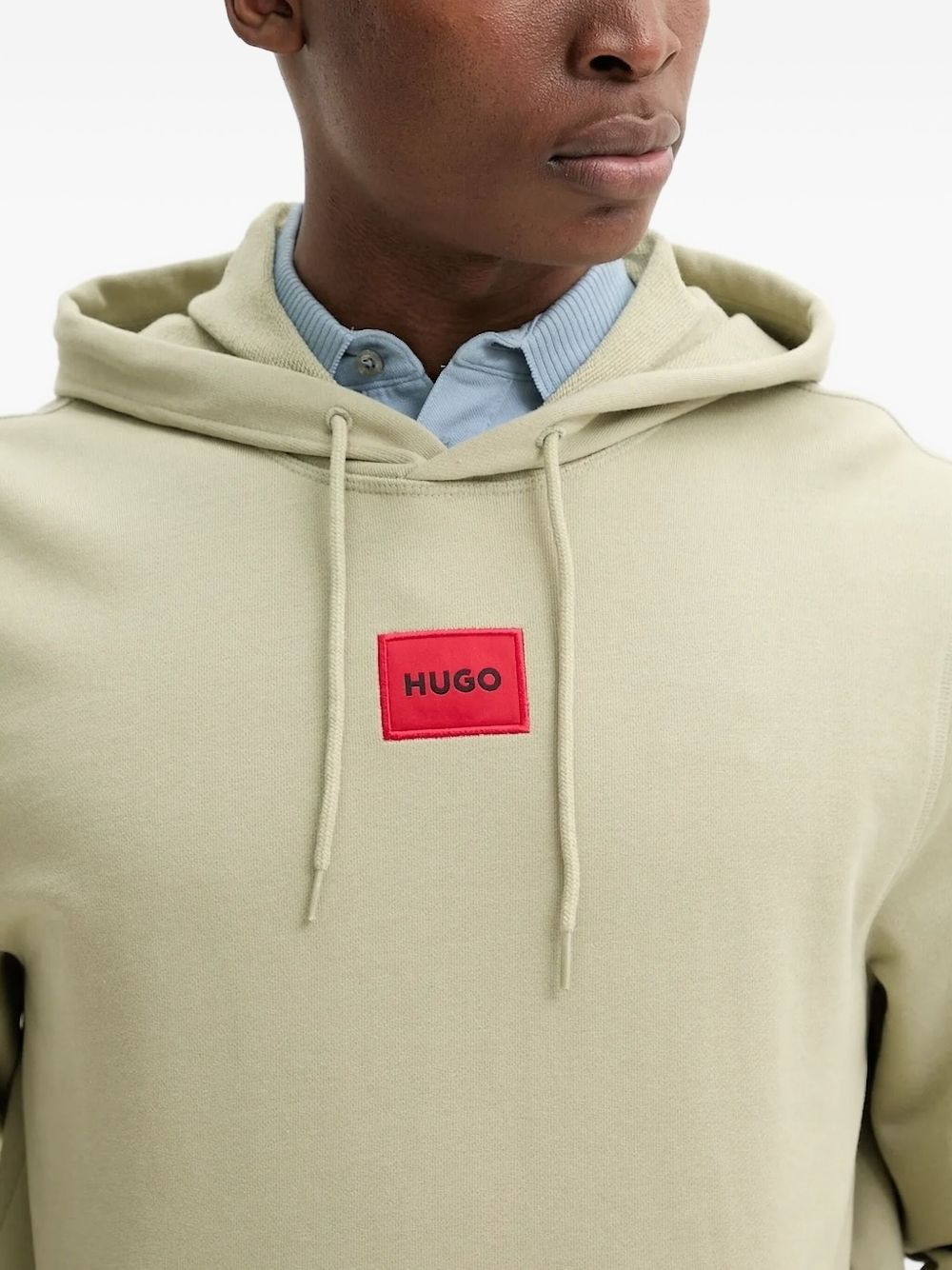 logo-patch hoodie - 3