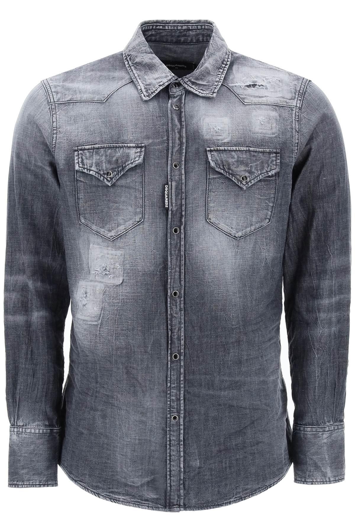 Denim western shirt - 1