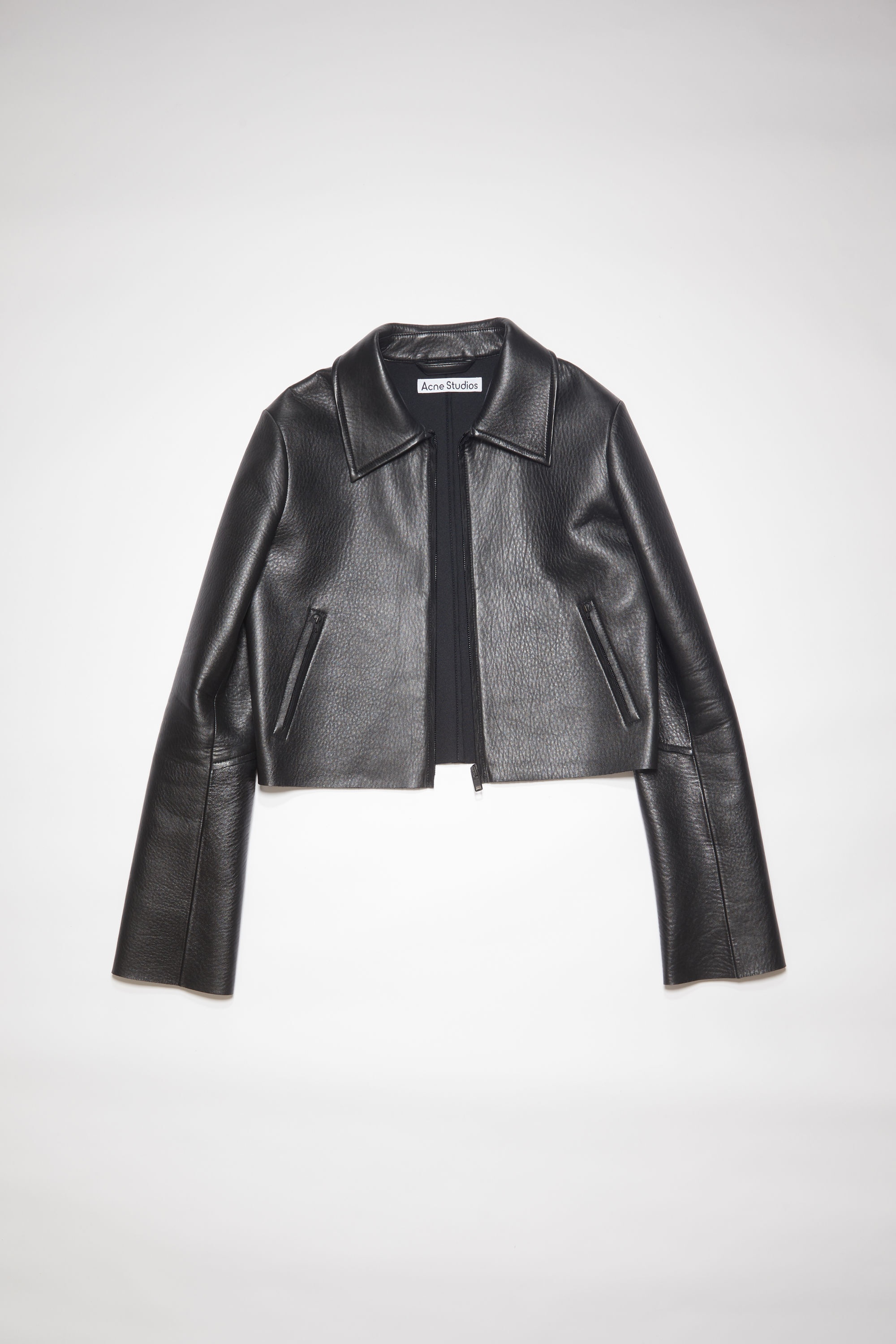 Leather jacket - Black - 7