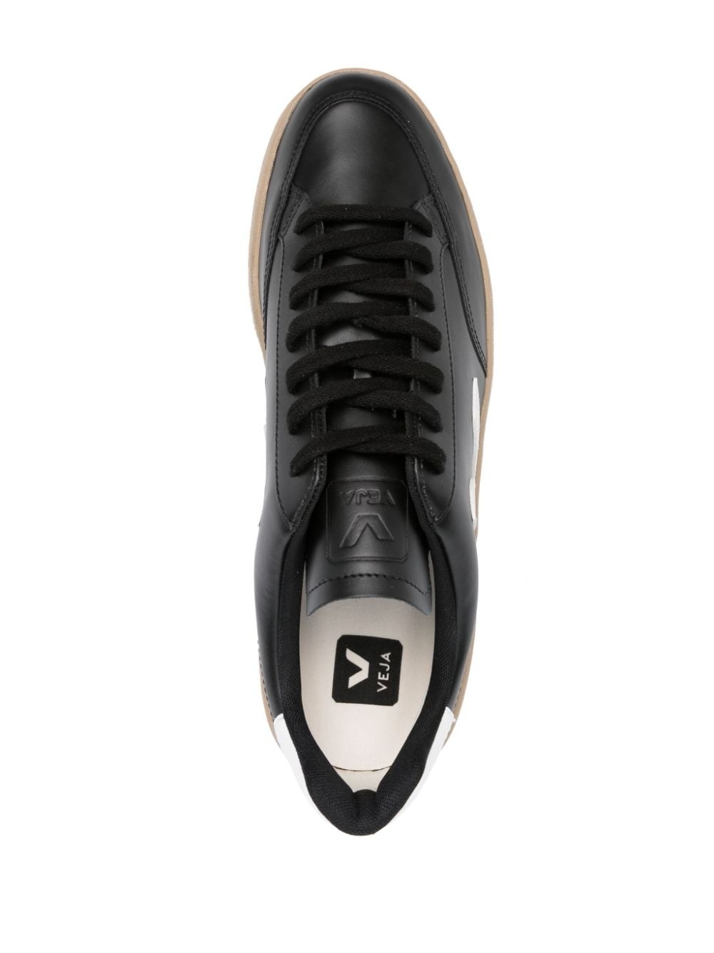 V-12 leather sneakers - 4
