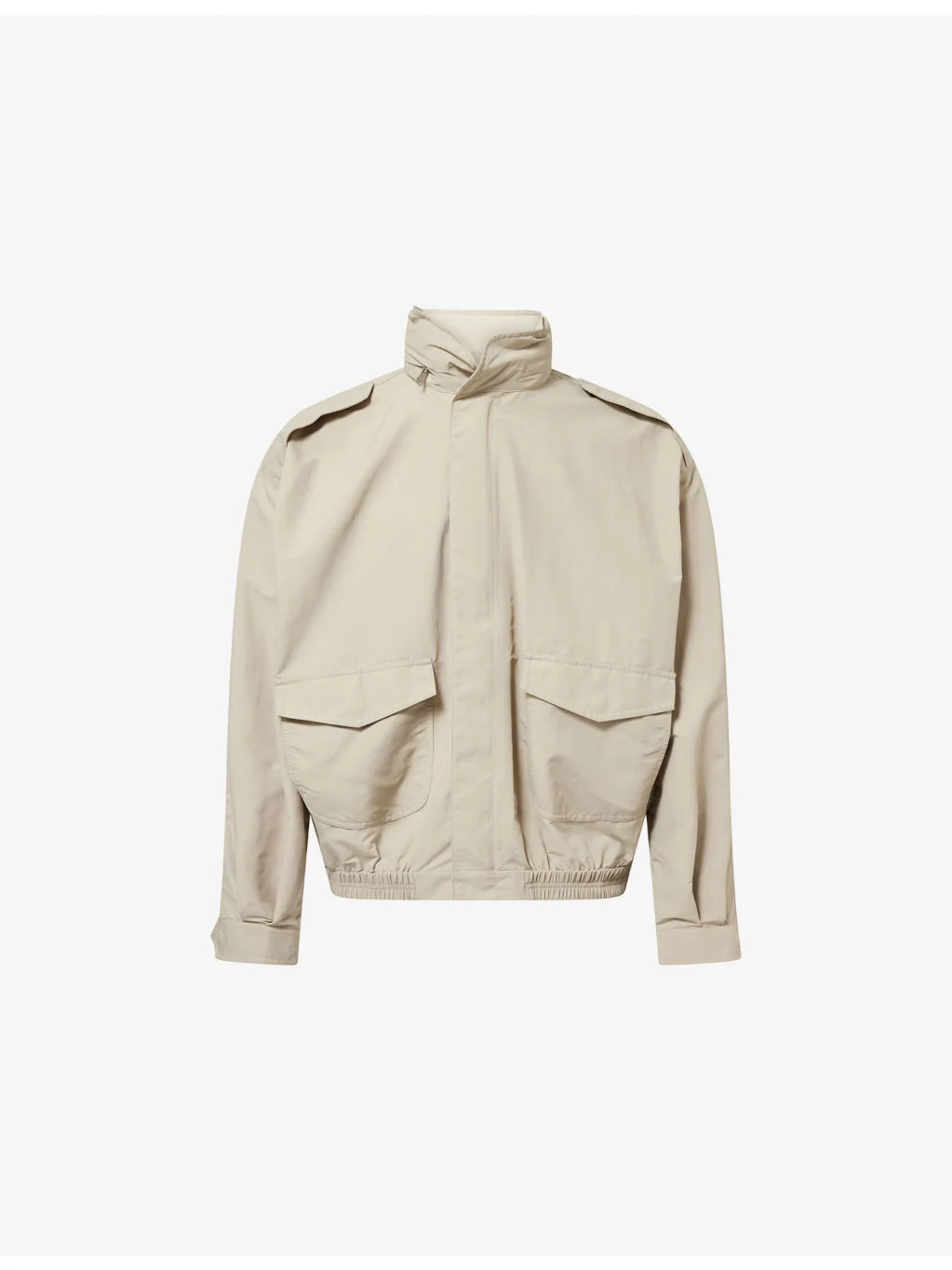 Shane Funnel-Neck Tech Woven Jacket - 1