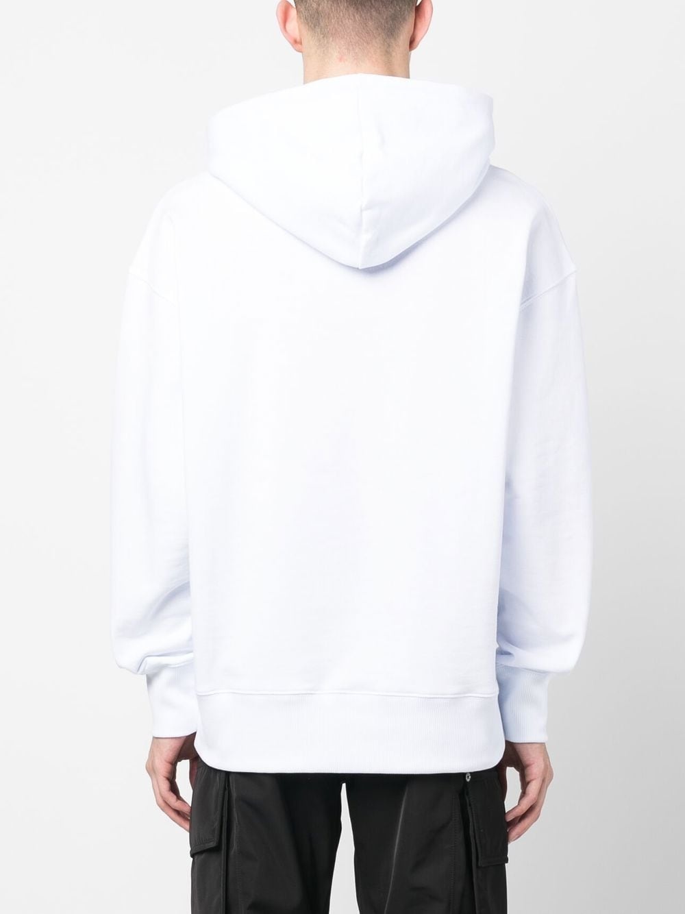 logo-print hoodie - 4