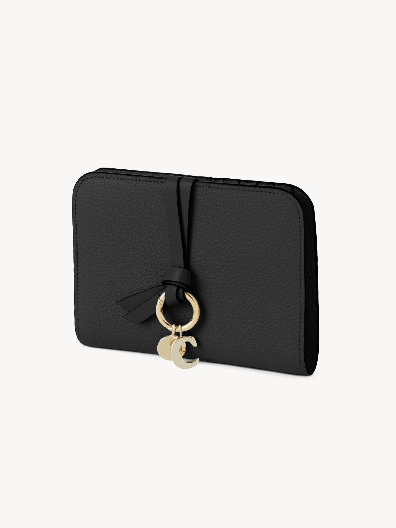 ALPHABET BIFOLD WALLET IN GRAINED LEATHER - 2