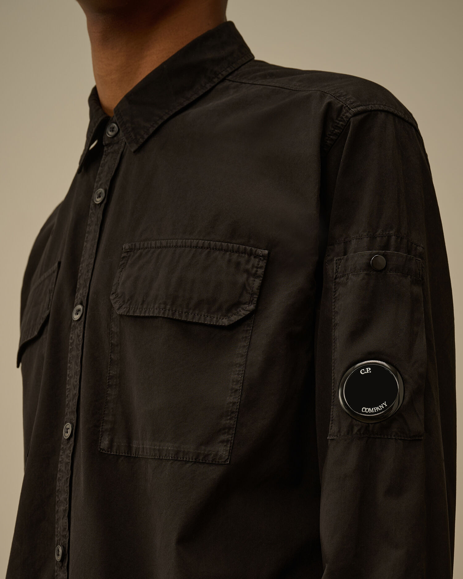 Organic Gabardine Longsleeve Button Shirt - 5