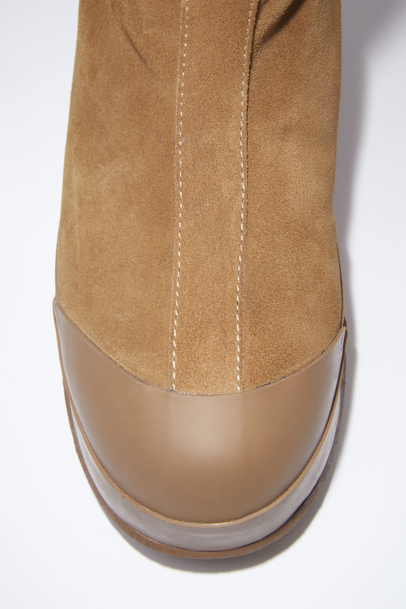 Reversible ankle boots - Brown/beige 7
