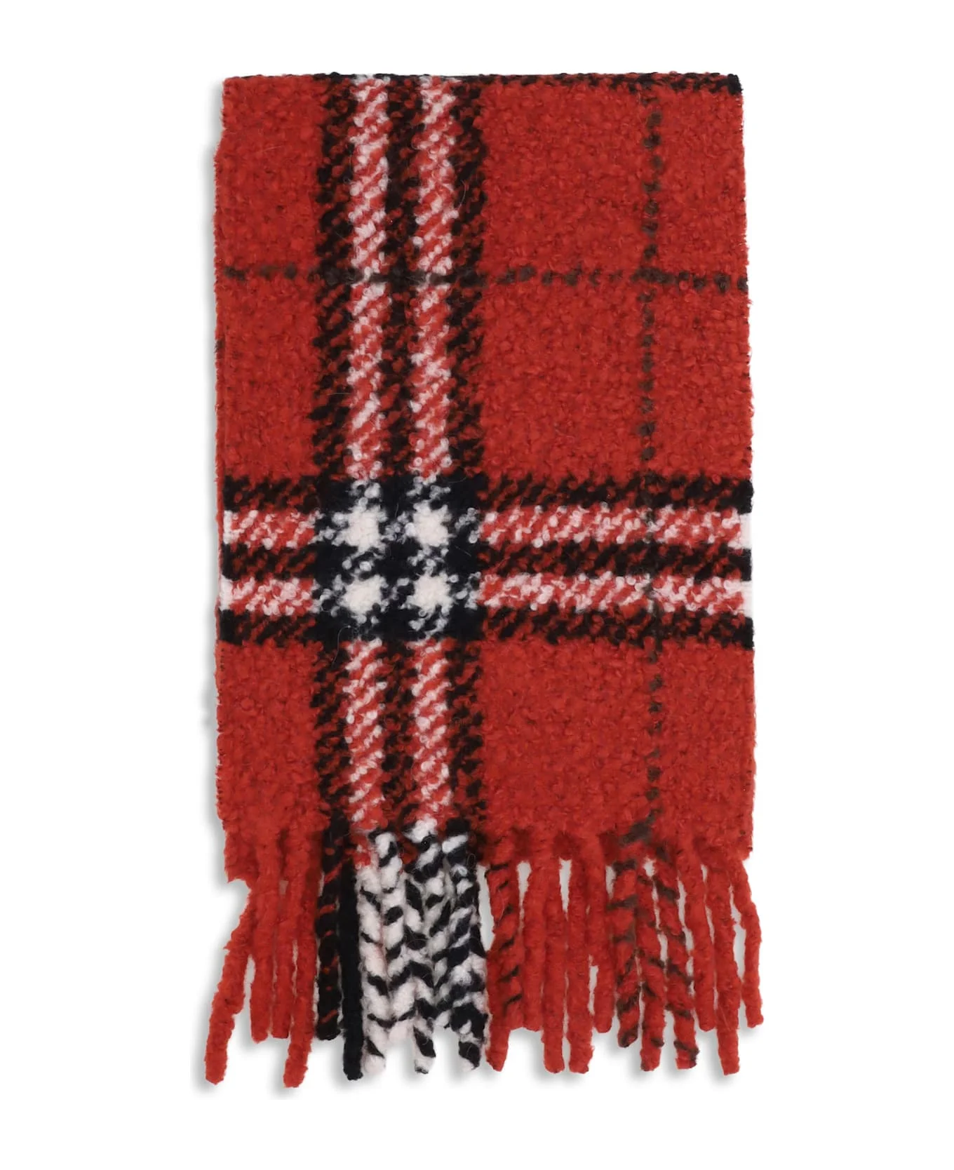 Scarf From A Warm Alpaca-wool Blend Bouclé - 1