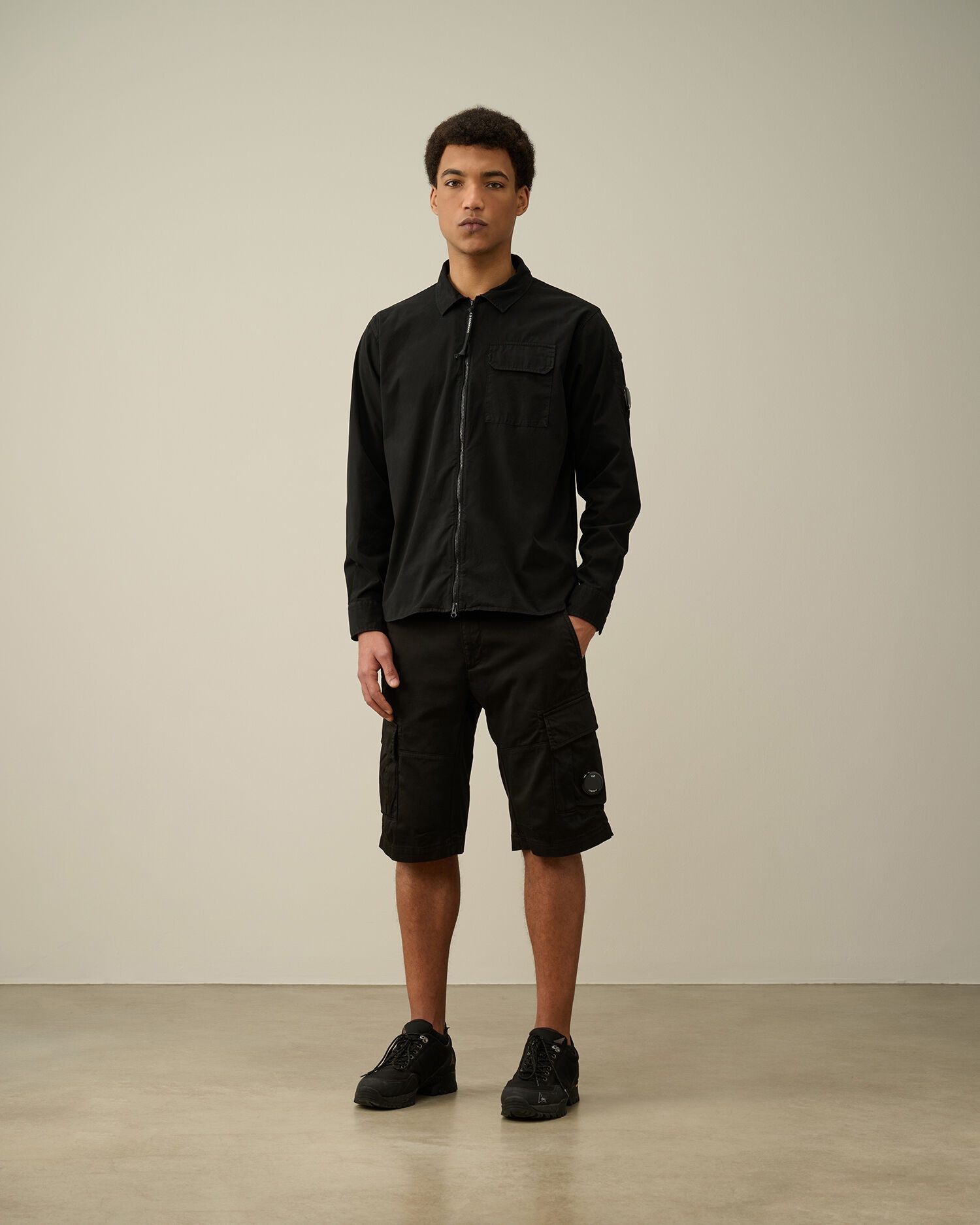 Gabardine Zipped Shirt - 6